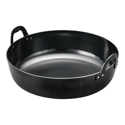SA鉄 厚板揚鍋 42cm/業務用/新品/小物送料対象商品