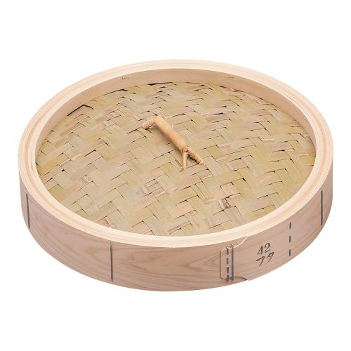 桧 中華セイロ 蓋 42糎 /お役目用/新品/小物貨物輸送客体商いもの