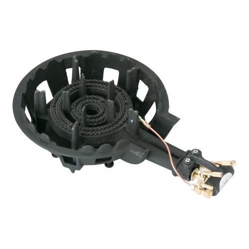 鋳物コンロ DE-21J(二重) PSL パイロット付 LPガス/業務用/新品/小物送料対象商品|業務用厨房のテンポス