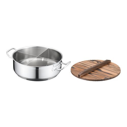 21-0 TKGプロ 電磁用丸型おでん鍋 (木蓋付) 小/業務用/新品/小物送料対象商品