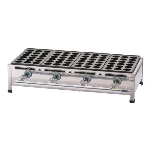 関西式たこ焼器(18穴) 4枚掛 13A/業務用/新品/送料無料｜業務用厨房のテンポス