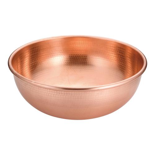 SA銅打出さわり鍋 手無・スズメッキなし 42cm/業務用/新品/送料無料｜業務用厨房のテンポス