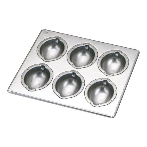 シリコン加工 レモン型天板 6ヶ取/業務用/新品/小物送料対象商品