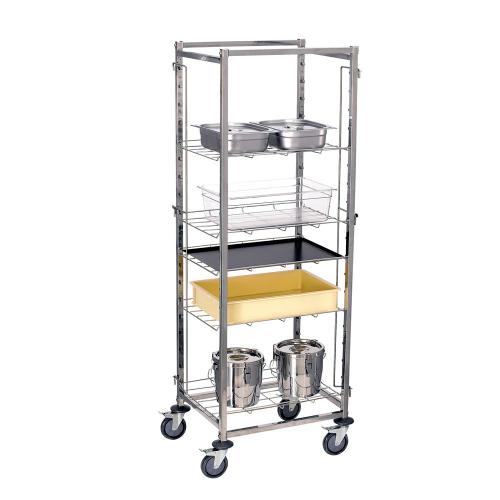 TKG リムーバブルシェルフトローリー シングルコラム(19段)/業務用/新品/送料無料