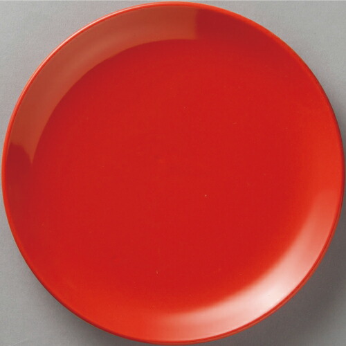 紅中華 メタ玉24cm皿赤10枚入 /業務用/新品/小物送料対象商品