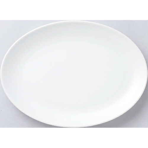 12-127-11 白中華 メタ玉14吋プラター 5枚入 37.5&times;28.2&times;3.9(cm)/業務用/新品/送料無料｜業務用厨房のテンポス