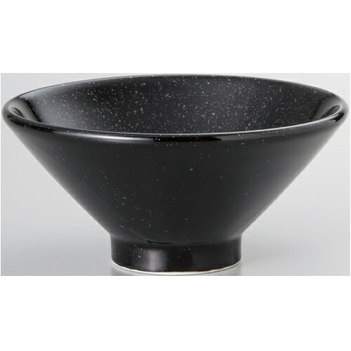 天河 切立15cmライス碗 黒御影 10個入/業務用/新品/小物送料対象商品