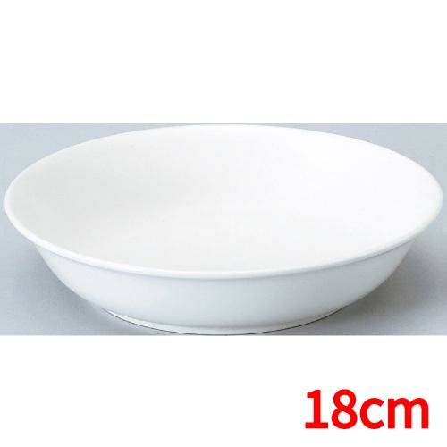 ダイヤセラム(強化) 18cm 丸深皿 プレート Dia Ceram White II 10枚入/業務用/新品 /テンポス/小物送料対象商品