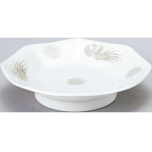 【高台北京 八角高台皿 10枚入】 /業務用/新品/小物送料対象商品