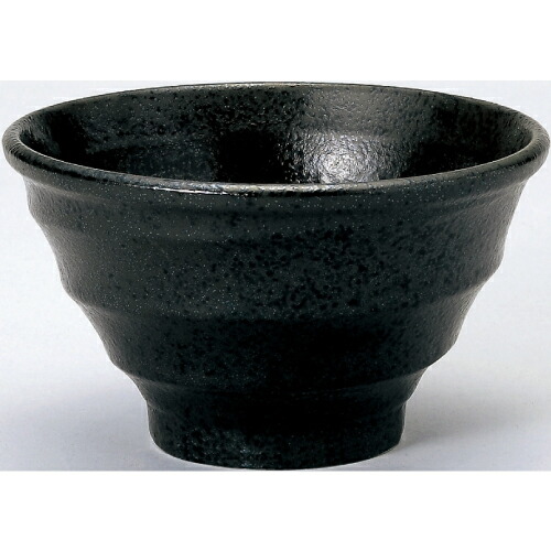 丼 【鳴門 4.5寸丼黒耀】 6-118-14 高さ78mm×直径:136 10個入 /業務用/新品/小物送料対象商品