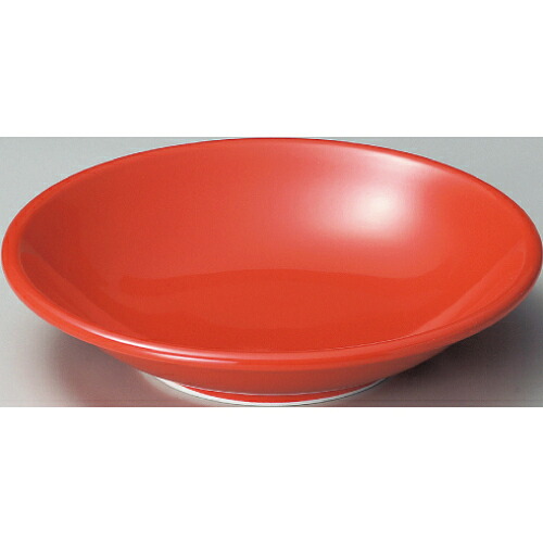 深皿 ユーラシア 24cm深皿赤 10枚入 洋食器/業務用/新品 /テンポス/小物送料対象商品
