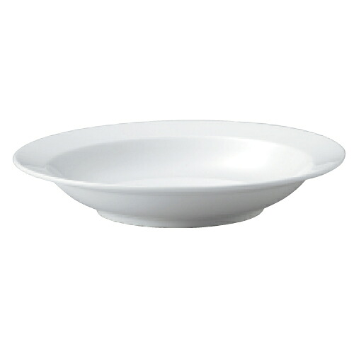 【ダイヤセラム(強化)】【ハーフリム 9.5吋 深皿】【プレート】【Dia Ceram White I】 【10枚入】 /業務用/新品/小物送料対象商品|業務用厨房のテンポス