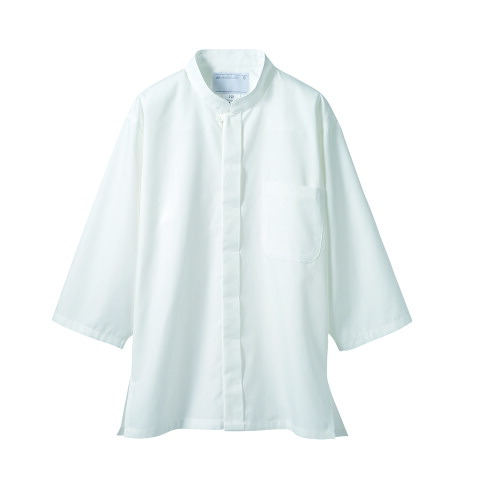 調理シャツ 兼用 ７分袖 2-231 (オフ白) /プロ用/新品/小物送料対象商品