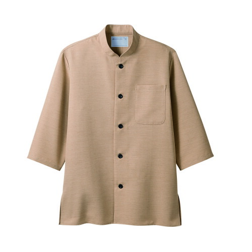 シャツ 兼用 ７分袖 2-713 (ベージュ) /プロ用/新品/小物送料対象商品