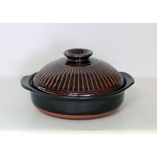 菊花飴釉 8号鍋/M1047/業務用/新品/小物送料対象商品