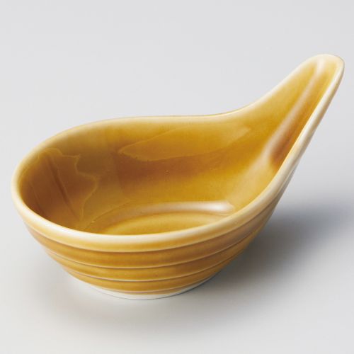黄瀬戸レンゲ小付 12×7.4×5.3cm 079-318 (10個入) 084-299/業務用/新品/小物送料対象商品