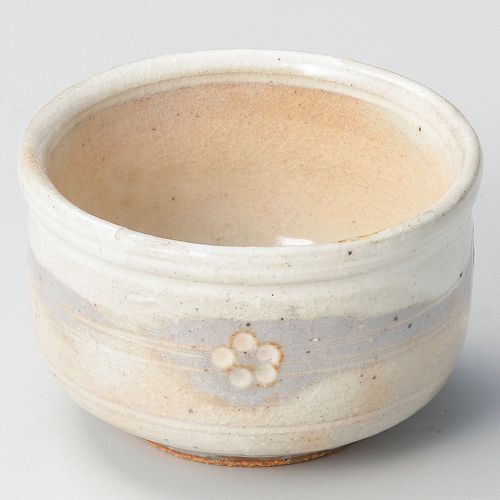 手造り粉引華紋(土物)小付鉢 φ8.5×5.5cm 076-188 (5個入) 082-239/業務用/新品/小物送料対象商品