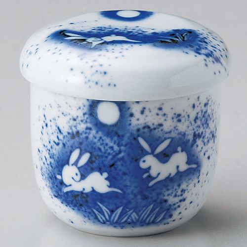 吹墨うさぎむし碗 φ7.7×8cm 113-218 (10個入) 115-229/業務用/新品/小物送料対象商品