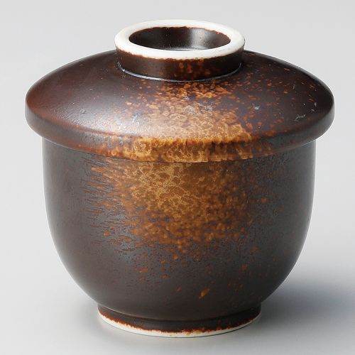 焼締むし碗(小) φ7.8×8cm 116-078 (5個入) 405-179/業務用/新品/小物送料対象商品