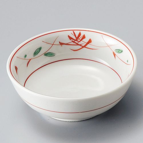 手書き花つなぎ丸鉢 φ11.3×4.4cm 096-128 (5個入) 102-179/業務用/新品/小物送料対象商品