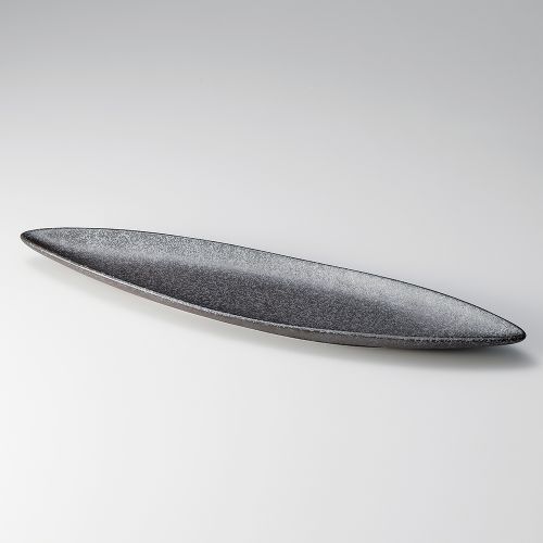 鉄ペーパーリーフディッシュ32cm中 32.3×7.8×2.2cm 129-108 (5個入) 124-159/業務用/新品/小物送料対象商品