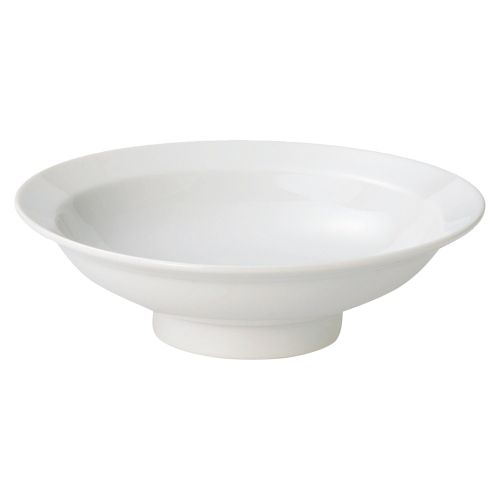 白中華7.0丸高台皿 φ22×6.4cm 652-208 (5個入) 584-199/業務用/新品/小物送料対象商品