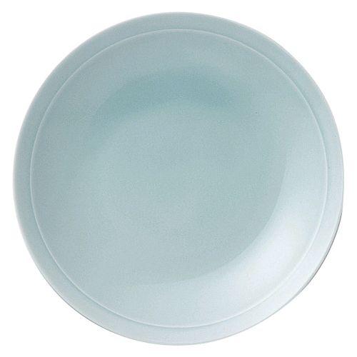 青磁リム6.0皿 φ18.2×3.2cm 648-468 (10個入) 582-369/業務用/新品/小物送料対象商品