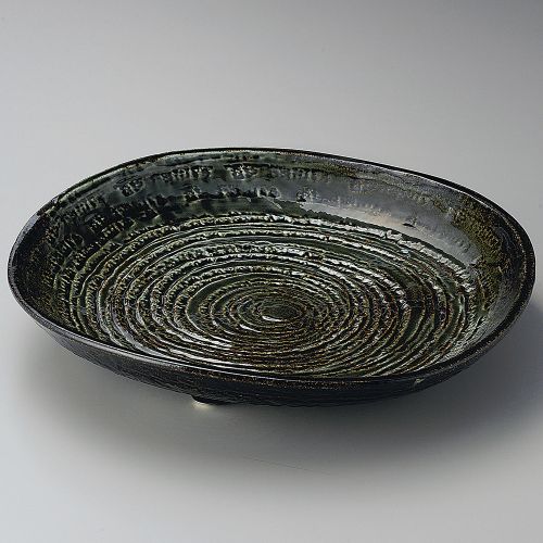 茶おりべ13.0皿 41&times;7.5cm 169-089/業務用/新品/小物送料対象商品｜業務用厨房のテンポス 8,995円