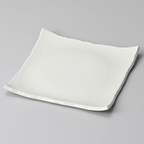 白マットちぎり四方上15cm角皿 15×15×2cm 190-188 (10個入) 187-229/業務用/新品/小物送料対象商品