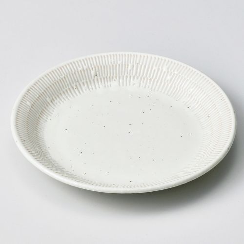 粉引トチリ16cmプレート φ16.5×2cm 218-148 (10個入) 214-119/業務用/新品/小物送料対象商品