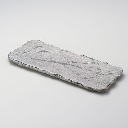 黒窯変14.0長角皿 42×17.5×2.5cm 154-039/業務用/新品/小物送料対象商品