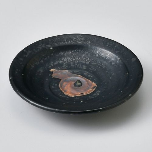 いぶし天目リム2.8皿 φ9.5×1.8cm 235-018 (20個入) 231-519/業務用/新品/小物送料対象商品