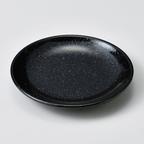 黒御影AS13cm皿(メタ) 12.7×2.2cm 231-468 (20個入) 227-219/業務用/新品/小物送料対象商品