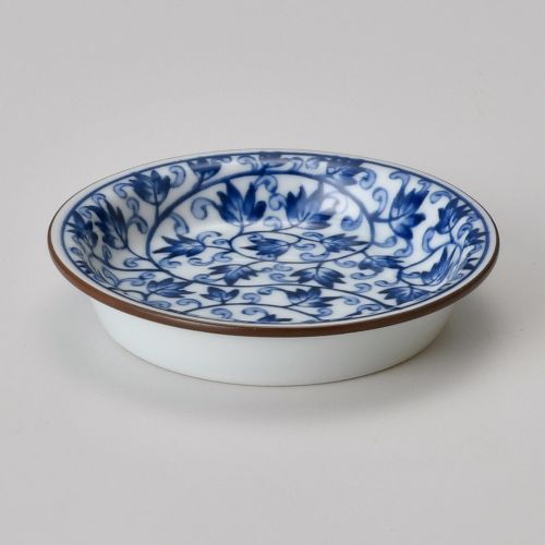 唐草薬味皿 φ8.5×1.7cm 303-558 (20個入) 291-509/業務用/新品/小物送料対象商品