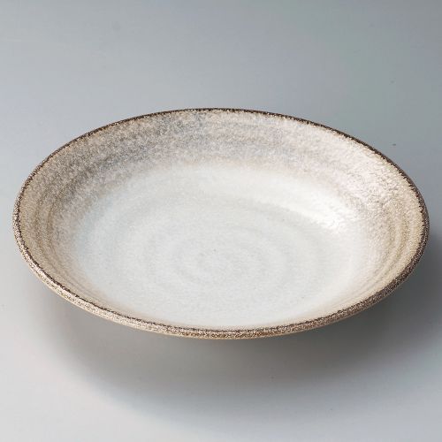 白柚子茶巻リップル7.5皿 φ23.5×4.5cm 309-118 (5個入) 300-079/業務用/新品/小物送料対象商品