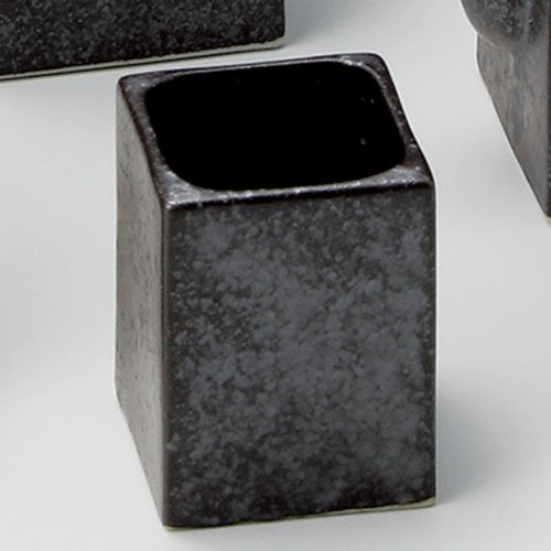 いぶし黒角楊枝 3.7×3.7×5.2cm 297-298 (10個入) 286-559/業務用/新品/小物送料対象商品