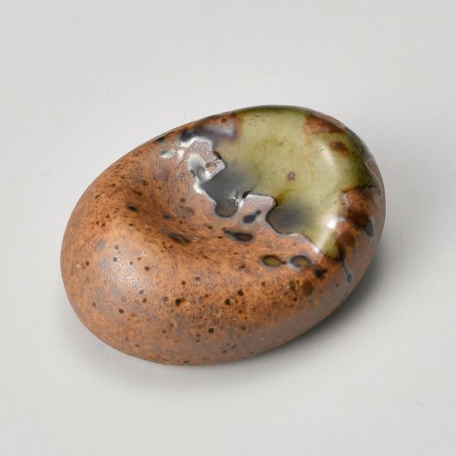 信楽織部豆箸置 4.3×3.2cm 291-348 (20個入) 280-349/業務用/新品/小物送料対象商品