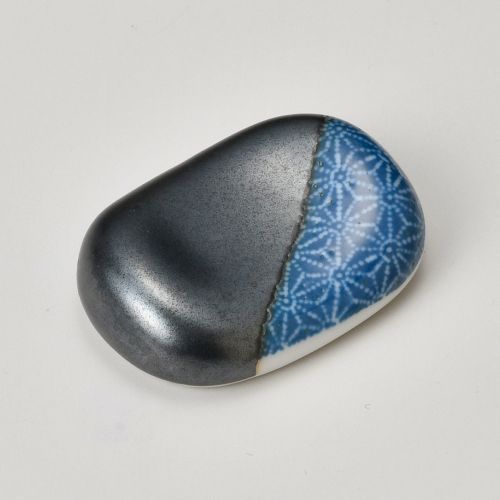 小判型針子紺箸置 4.5×3cm 290-288 (20個入) 279-359/業務用/新品/小物送料対象商品