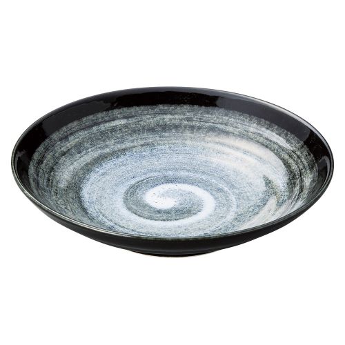 玄潮三輪7.5麺皿 φ22.9×5cm 431-128 (10個入) 401-129/業務用/新品/小物送料対象商品