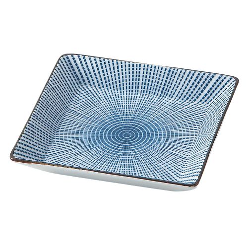千段十草角皿(小) 11.6×11.6×2.2cm 426-228 (10個入) 416-239/業務用/新品/小物送料対象商品