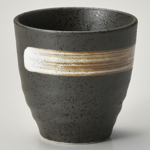 天目白刷毛平成湯呑 φ7.8×7.5cm(200cc) 383-328 (10個入) 364-059/業務用/新品/小物送料対象商品