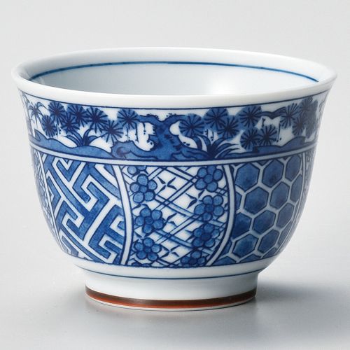 ねじり花大浜千茶 8.3×5.8cm 390-048 (10個入) 369-269/業務用/新品/小物送料対象商品