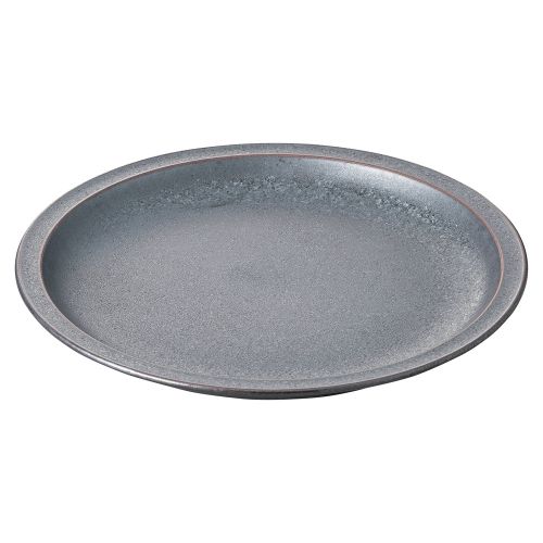 クリスタルブラックリムプレート16 φ16.3×2cm 496-168 (5個入) 457-199/業務用/新品/小物送料対象商品