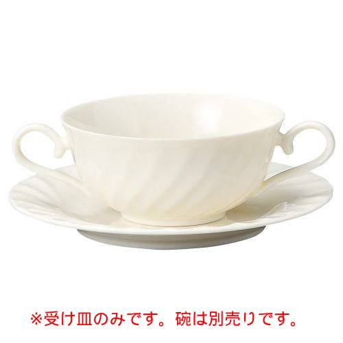 シルキーウェーブ受皿 φ17cm 582-028 (10個入) 534-069/業務用/新品/小物送料対象商品