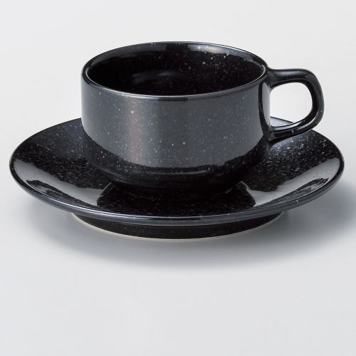黒御影スタック兼用受皿 15×2cm 613-308 (20個入) 545-349/業務用/新品/小物送料対象商品