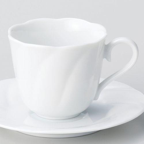 花形コーヒー碗 (碗のみ)φ8×6.4cm(180cc) 615-058 (10個入) 547-199/業務用/新品/小物送料対象商品