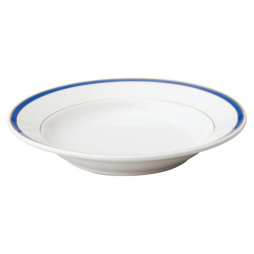 玉渕ブルーライン8吋スープ φ21×4cm 571-558 (5個入) 533-059/業務用/新品/小物送料対象商品