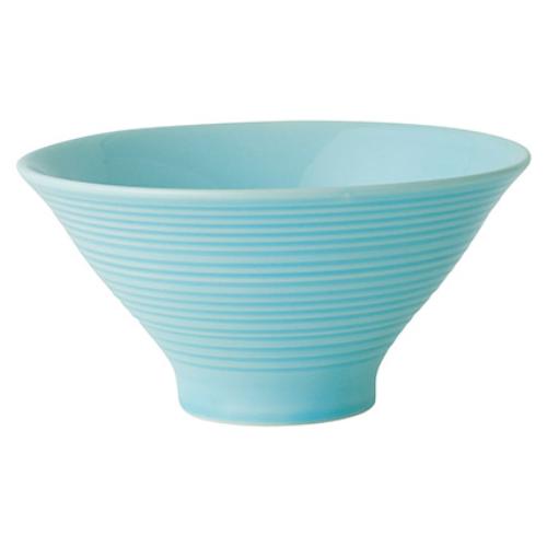 022-0161 トルコ青磁 6.5千段高ハマ丼 φ20×10(cm)/5入り/業務用/新品/小物送料対象商品