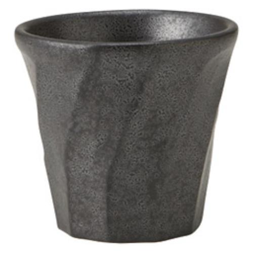 183-0023 黒御影 ねじりロック φ9.2×8.6(cm)/10入り/業務用/新品/小物送料対象商品