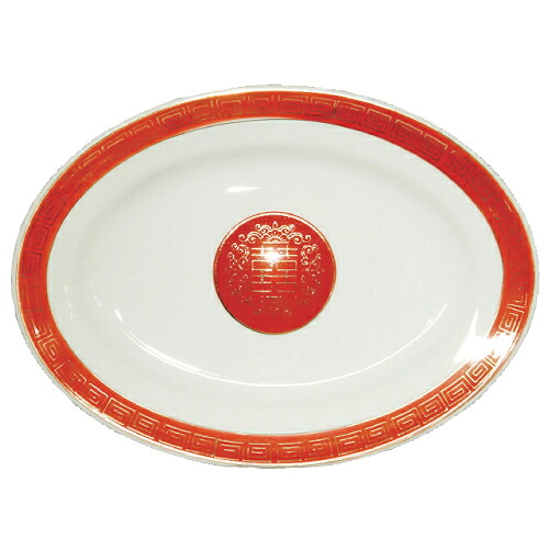 ラーメン丼 赤金 8吋プラター 10枚入/業務用/新品/小物送料対象商品｜業務用厨房のテンポス 12,788円